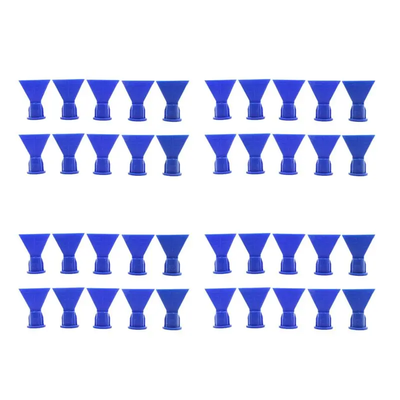 TFORU-Wave Shape Silicon Cone For Cartridge Caulking Spare Part Nozzle Spray Tip For Sealant Dispenser Syringe Accessory 40Pcs
TFORU-Wave Shape Silicon Cone For Cartridge Caulking Spare Part Nozzle Spray Tip For Sealant Dispenser Syringe Accessory 40Pcs