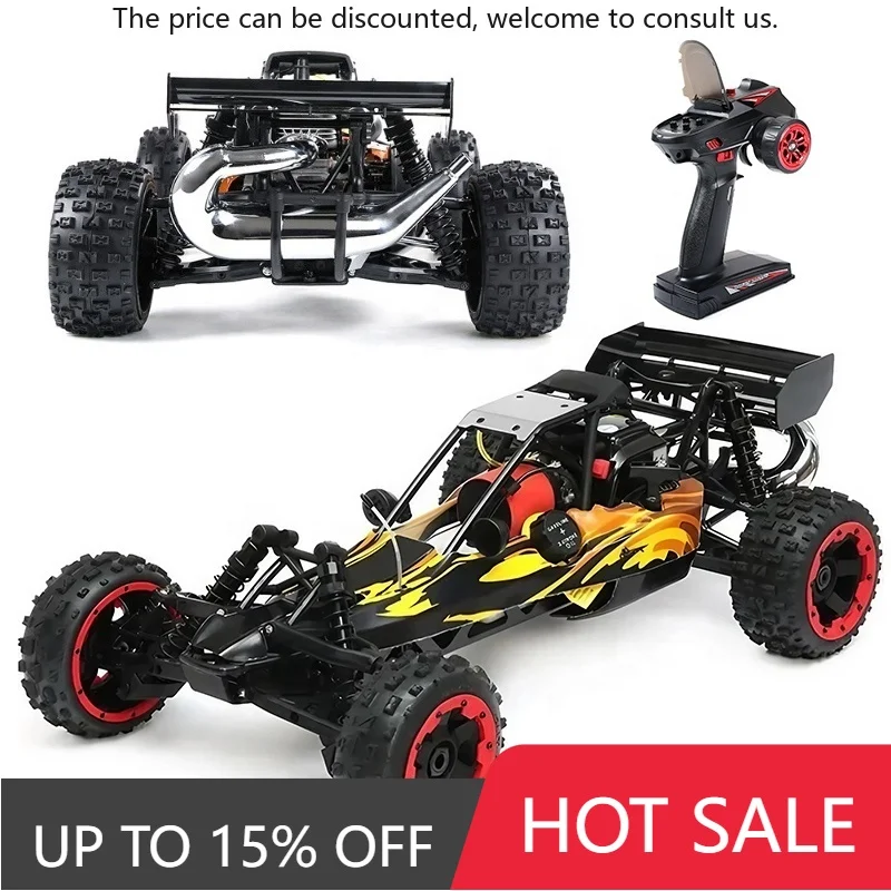 Rovan Rofun Baja 5B 2.4G RC Racing Buggy Car 80km/h 1/5 Gas 2 Stroke Engine Off-road Nitro Truck Gasoline 29CC
Rovan Rofun Baja 5B 2.4G RC Racing Buggy Car 80km/h 1/5 Gas 2 Stroke Engine Off-road Nitro Truck Gasoline 29CC