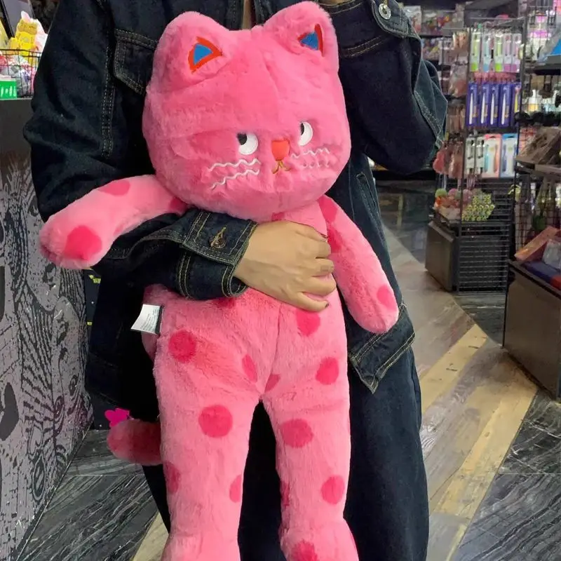 Гигантская плюшевая игрушка-кошка в горошек, очень мягкая, в виде подушки, идеальный компаньон для сна, подарок для женщин и детей, игрушки для кошек
Гигантская плюшевая игрушка-кошка в горошек, очень мягкая, в виде подушки, идеальный компаньон для сна, подарок для женщин и детей, игрушки для кошек