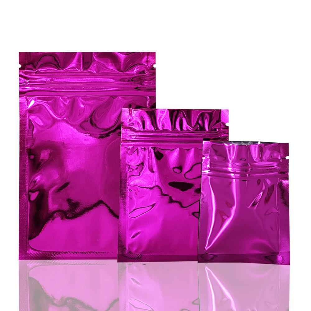 Purple Glossy Mylar Ziplock Reclosable Packaging Food Snack Foil Bags Retail Self Sealing Aluminum Foil Bag Gift Candy Wrapping
Purple Glossy Mylar Ziplock Reclosable Packaging Food Snack Foil Bags Retail Self Sealing Aluminum Foil Bag Gift Candy Wrapping
