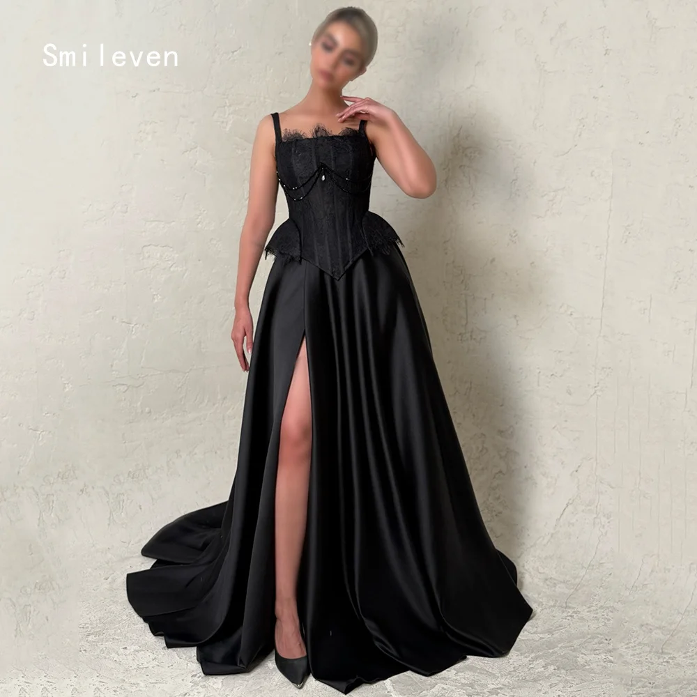 Smileven Luxury Lace A Line Prom Dress Classical Square Collar Party Gowns Cinched Waist Formal Occassion Dress Customized 2026
Smileven Luxury Lace A Line Prom Dress Classical Square Collar Party Gowns Cinched Waist Formal Occassion Dress Customized 2026