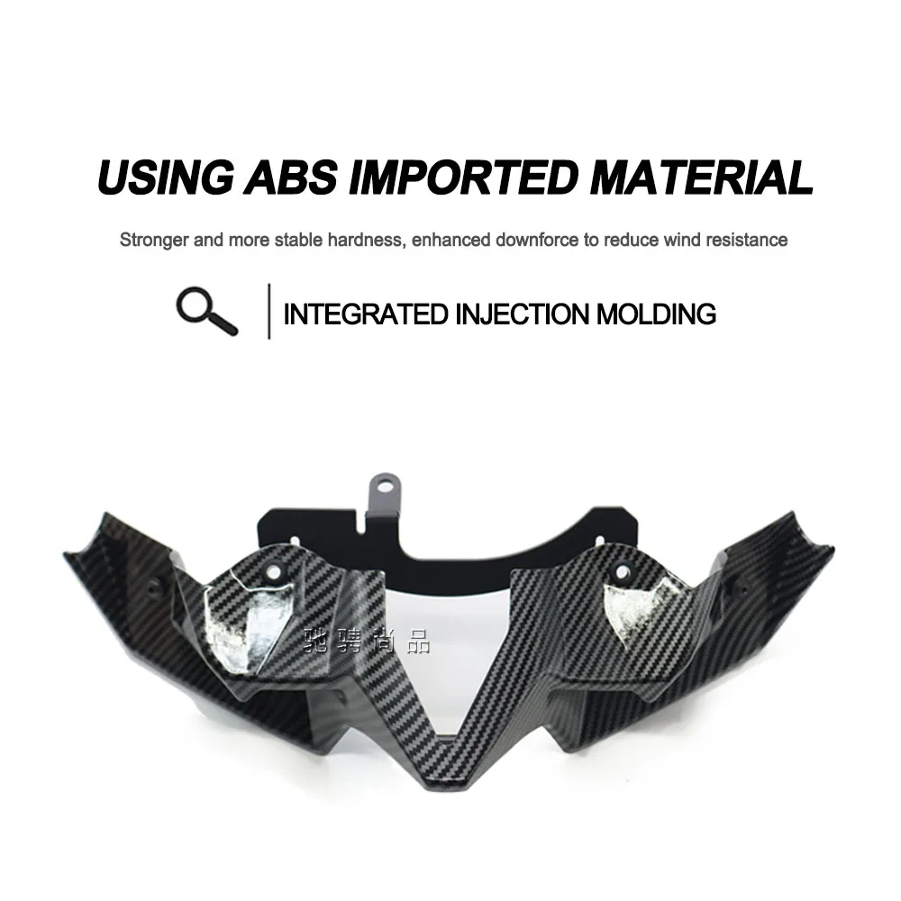 Motorcycle Front Grille Black Carbon Fiber Front Spoiler ABS Material Motorcycle Front Naked Downforce Spoilers for Kawasaki Z90
Motorcycle Front Grille Black Carbon Fiber Front Spoiler ABS Material Motorcycle Front Naked Downforce Spoilers for Kawasaki Z90