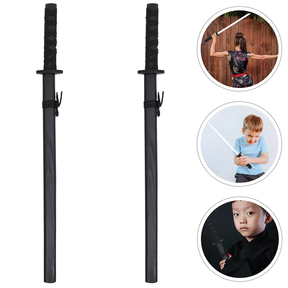 2 Pcs Kids Toys Japanese Halloween Cosplay Props Black Decorative Swords Child
2 Pcs Kids Toys Japanese Halloween Cosplay Props Black Decorative Swords Child