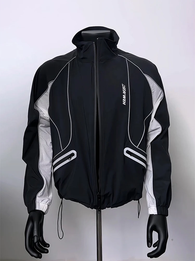 Мужская летняя спортивная ветровка из ледяного шелка с защитой от УФ-излучения, быстросохнущая, с воротником-стойкой, в американском стиле, для работы, защита от УФ-лучей
Мужская летняя спортивная ветровка из ледяного шелка с защитой от УФ-излучения, быстросохнущая, с воротником-стойкой, в американском стиле, для работы, защита от УФ-лучей