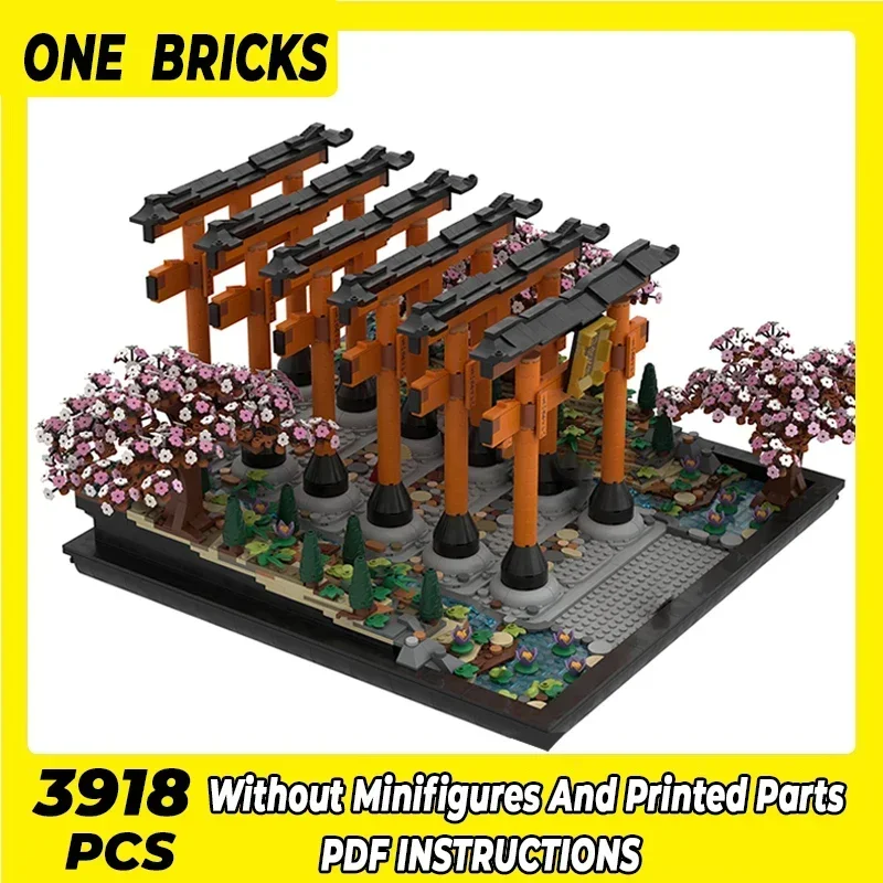 Landscapes Model Moc Building Bricks Fushimi Lnari Gate Walkway Technology Modular Blocks Gifts Christmas Toys DIY Sets Assembly
Landscapes Model Moc Building Bricks Fushimi Lnari Gate Walkway Technology Modular Blocks Gifts Christmas Toys DIY Sets Assembly
