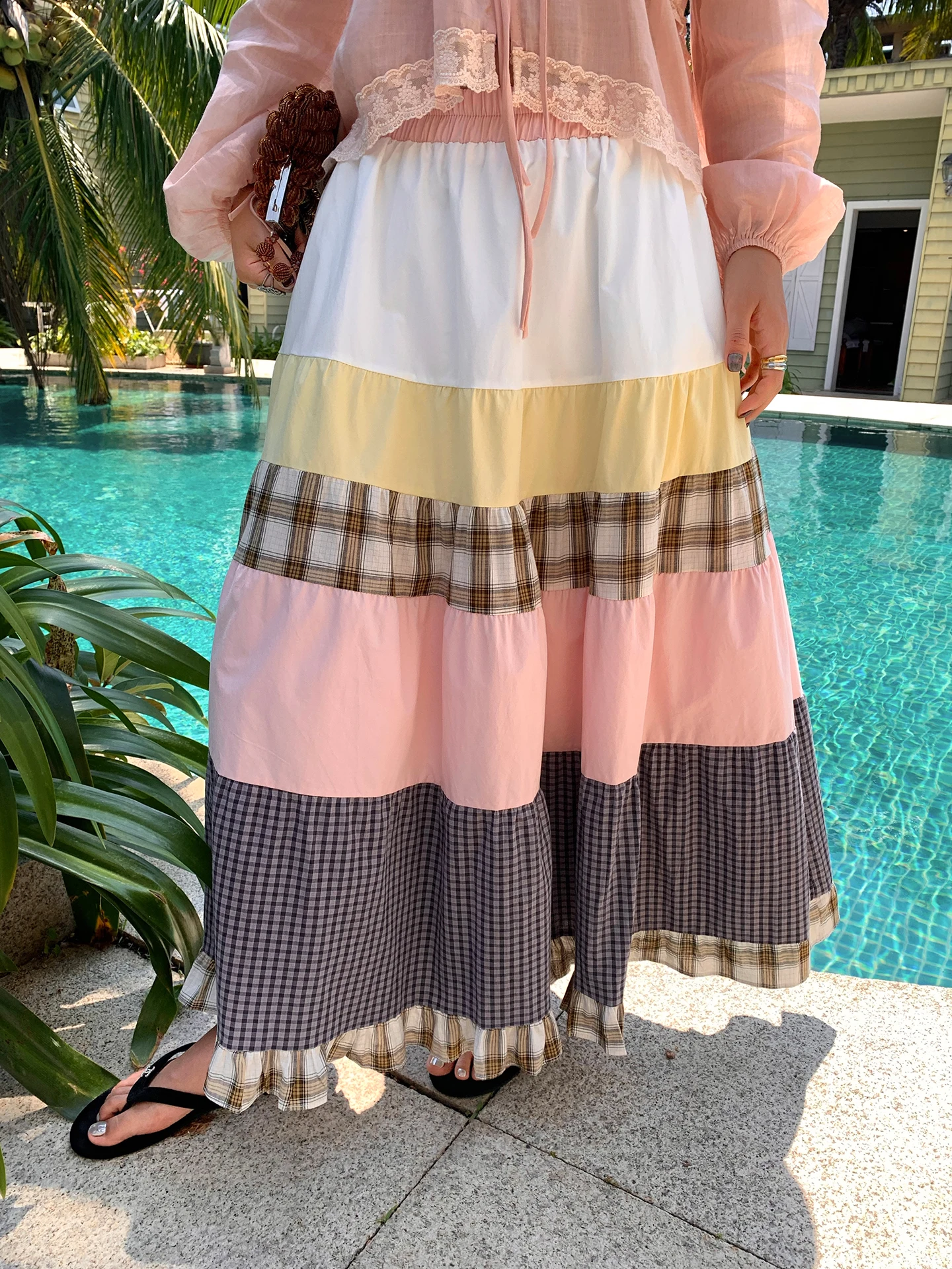 Design Sensation A-Line Skirt Women's High Waist Elastic Waist Long Dress Casual Cotton Print Skirts Summer 2026
Design Sensation A-Line Skirt Women's High Waist Elastic Waist Long Dress Casual Cotton Print Skirts Summer 2026