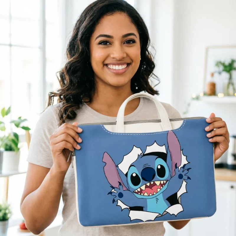 Animation Peripheral Stitch Laptop Bag Waterproof Cute Large Capacity Tablet Storage Bag Cartoon Handbag 12 13 14 15.6 16 Inches
Animation Peripheral Stitch Laptop Bag Waterproof Cute Large Capacity Tablet Storage Bag Cartoon Handbag 12 13 14 15.6 16 Inches
