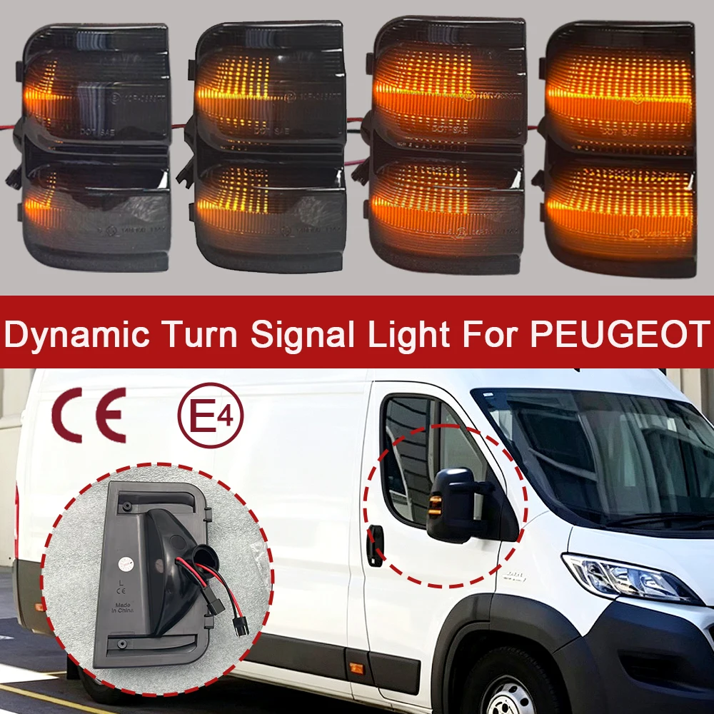 Smoked Upgraded LED Rearview Mirror Direction Repeater Indicators For 2006-2023 Fiat Ducato Peugeot Boxer Citroen Jumper Relay
Smoked Upgraded LED Rearview Mirror Direction Repeater Indicators For 2006-2023 Fiat Ducato Peugeot Boxer Citroen Jumper Relay