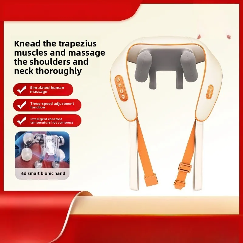 New Shoulder and Neck Massager, Waist Back Neck Trapezius Muscle Protection, Cervical Spine Hot Compress Hand Kneading Massager
New Shoulder and Neck Massager, Waist Back Neck Trapezius Muscle Protection, Cervical Spine Hot Compress Hand Kneading Massager