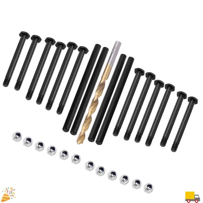 RC Car Upgrade Hardened Front & Rear Suspension A-Arm PIN Latch Kit For TRAXXAS 1/8 6S Big Mouse Small X RC Car
RC Car Upgrade Hardened Front & Rear Suspension A-Arm PIN Latch Kit For TRAXXAS 1/8 6S Big Mouse Small X RC Car