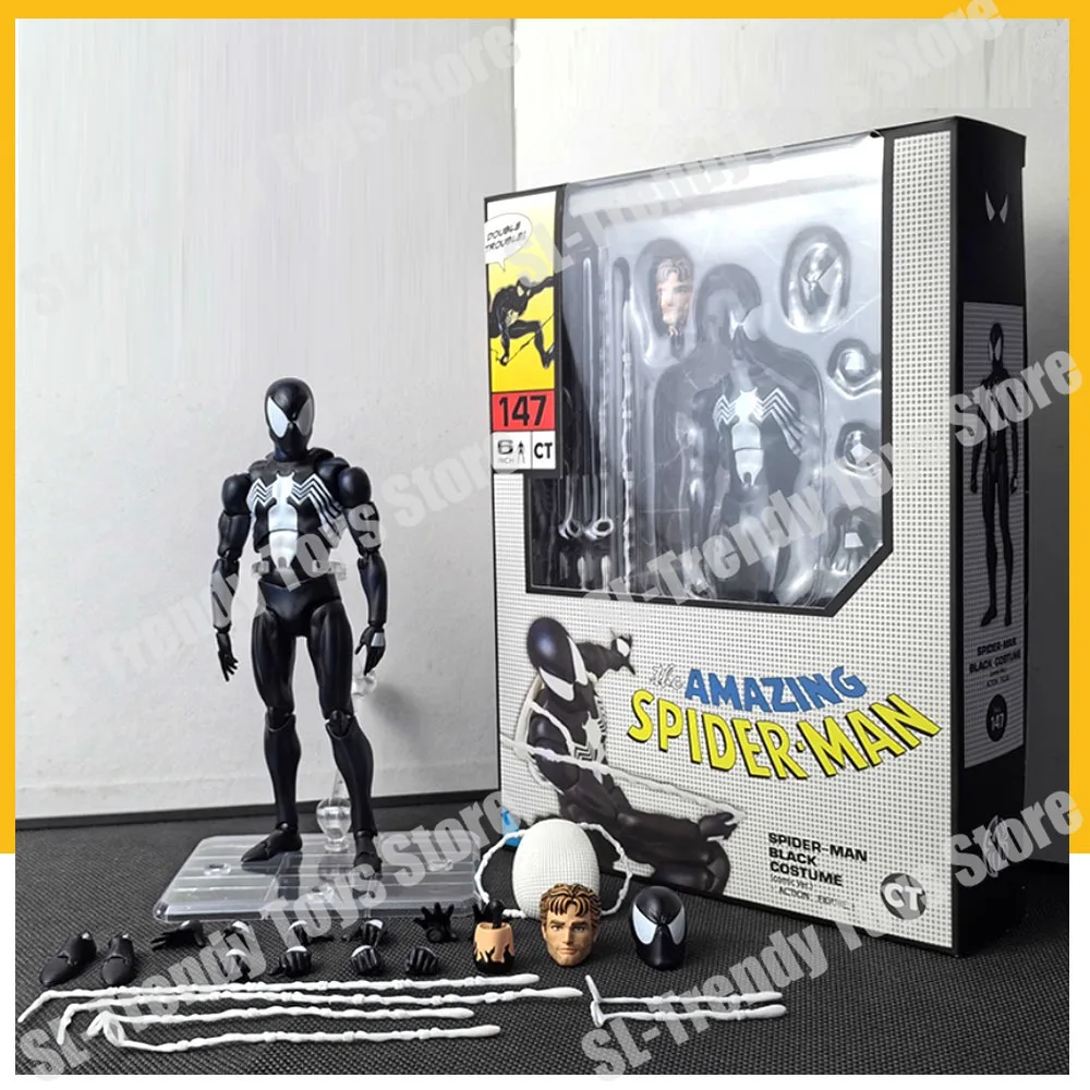 In Stock Ct Toys Spiderman Figure Mafex 147 Symbiotic Black Suit Venom The Amazing Spider-man Anime Action Figure Gifts Toys
In Stock Ct Toys Spiderman Figure Mafex 147 Symbiotic Black Suit Venom The Amazing Spider-man Anime Action Figure Gifts Toys