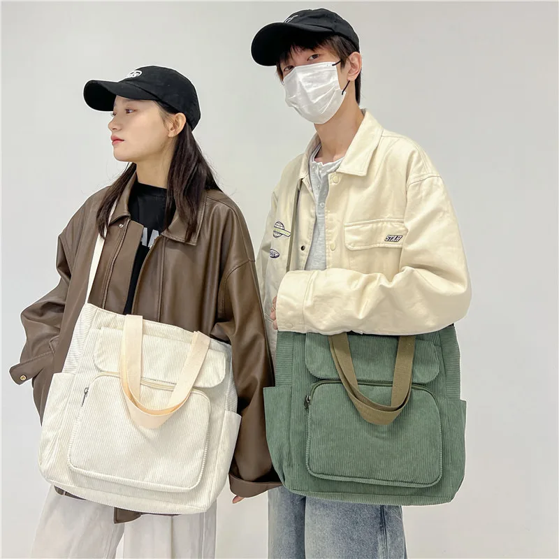 Corduroy Tote Bag for Women 2025 New Japanese Style Designer Luxury Bag Unisex Crossbody Shoulder Bag for Student Commute Daily
Corduroy Tote Bag for Women 2025 New Japanese Style Designer Luxury Bag Unisex Crossbody Shoulder Bag for Student Commute Daily