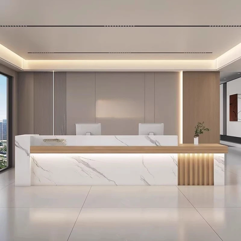 Bar Front Desk Reception Desk Light Luxury Premium Sense Company Work Service Desk Hotel Commercial New model checkout page
Bar Front Desk Reception Desk Light Luxury Premium Sense Company Work Service Desk Hotel Commercial New model checkout page