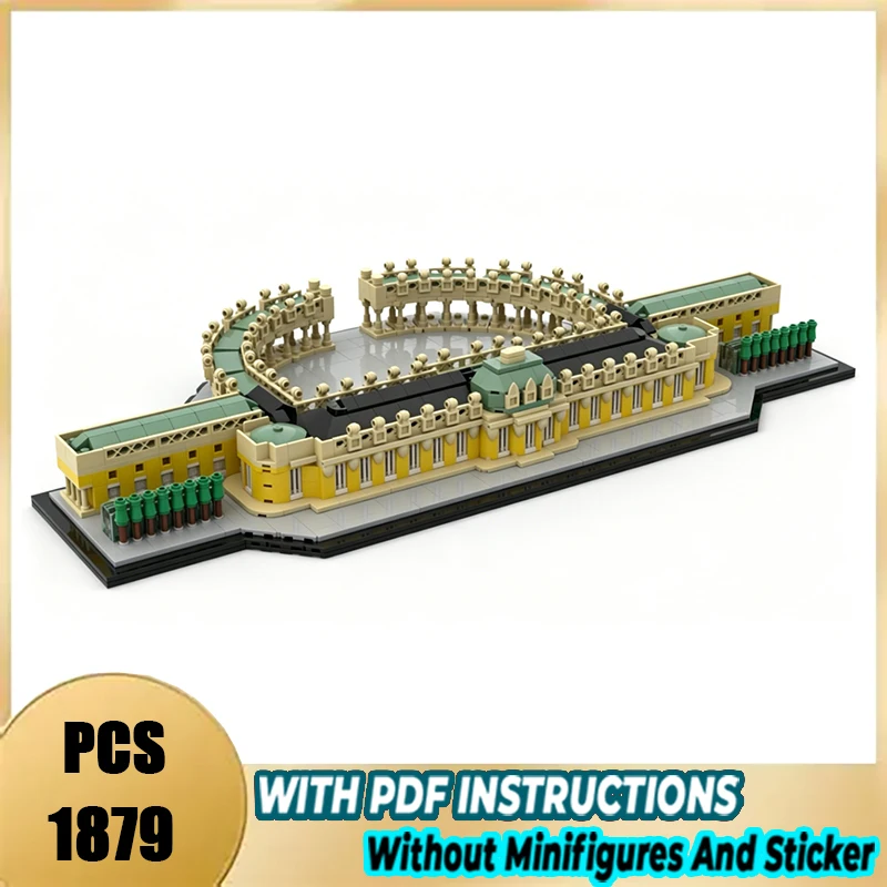 Exquisite brand new MOC building blocks Sanssouci - Potsdam Technical modules bricks model gift Christmas toy DIY assembly set!
Exquisite brand new MOC building blocks Sanssouci - Potsdam Technical modules bricks model gift Christmas toy DIY assembly set!