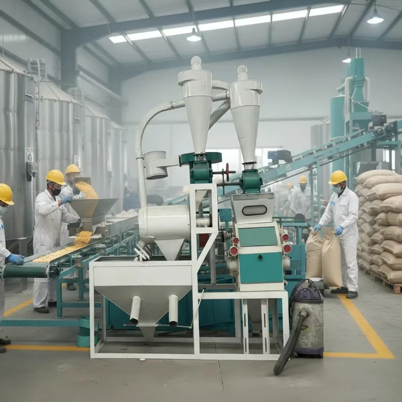 Multi-Functional Electric Automatic Grain Flour Mill for Corn Wheat Sorghum with Powder Production
Multi-Functional Electric Automatic Grain Flour Mill for Corn Wheat Sorghum with Powder Production