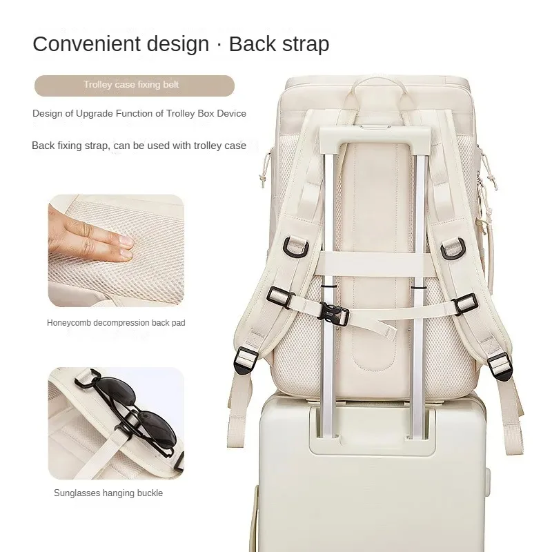 Large-Capacity Business Trip Backpack Independent Shoe Compartment Outdoor Sports Hiking Bag for Travel Mochila Para Viaje
Large-Capacity Business Trip Backpack Independent Shoe Compartment Outdoor Sports Hiking Bag for Travel Mochila Para Viaje