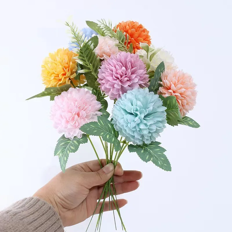 5Pcs Artificial Flowers Silk Chrysanthemum Wedding Bridal Bouquet Home Festival Decor DIY Gift Photo Props Gerbera
5Pcs Artificial Flowers Silk Chrysanthemum Wedding Bridal Bouquet Home Festival Decor DIY Gift Photo Props Gerbera
