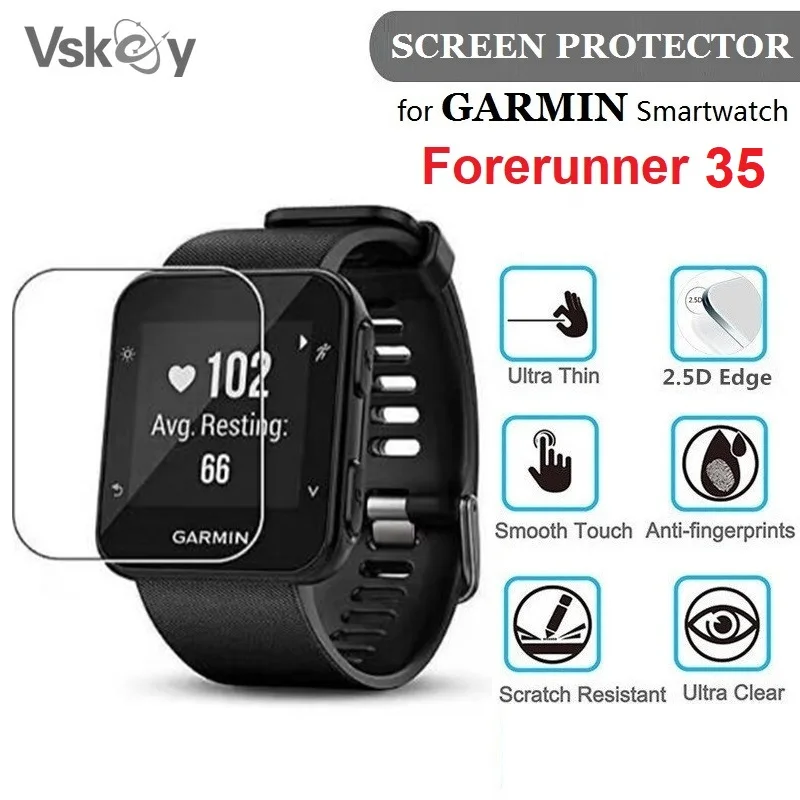 5PCS Smart Watch Screen Protector for Garmin Forerunner 35 Tempered Glass HD Clear Anti-Scratch Protective Film
5PCS Smart Watch Screen Protector for Garmin Forerunner 35 Tempered Glass HD Clear Anti-Scratch Protective Film