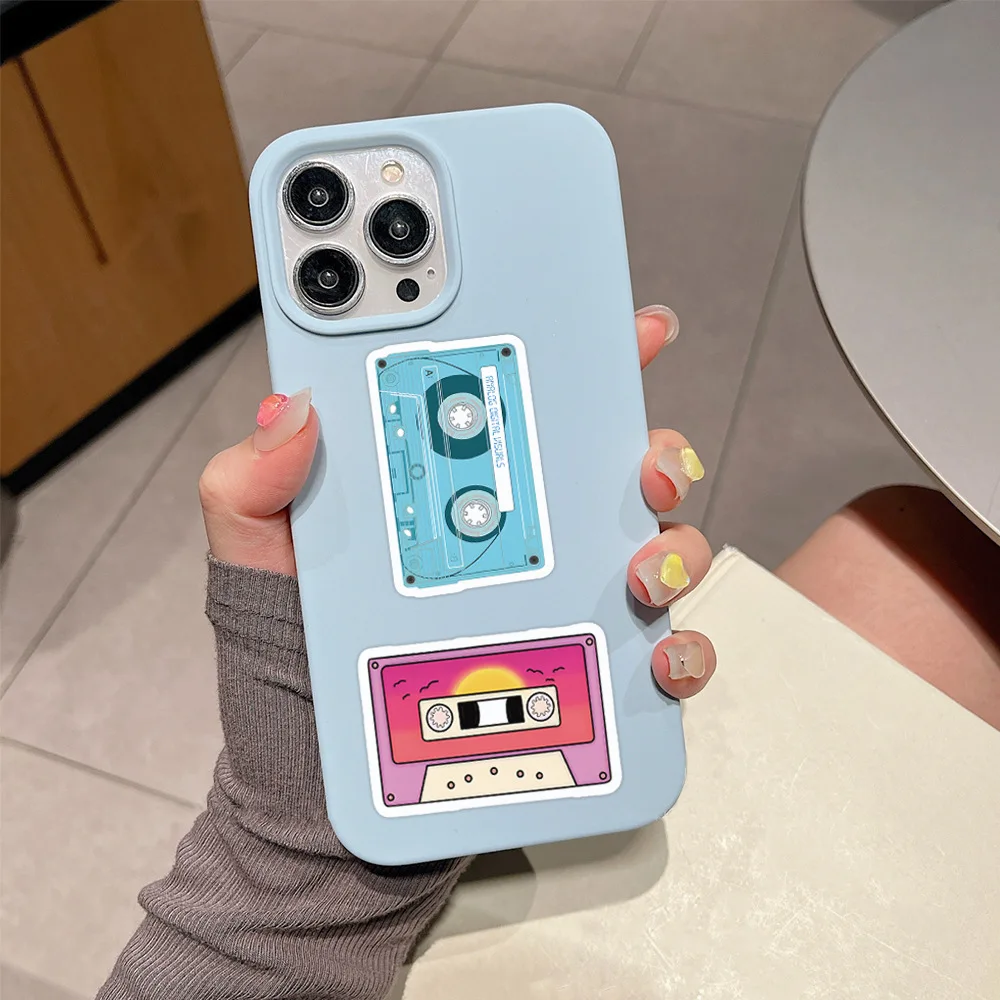 55Pcs Cartoon Music Tape Stickers DIY Stickers Scrapbooking Phone Luggage Laptop fridge Skateboard Waterproof Graffiti Decals
55Pcs Cartoon Music Tape Stickers DIY Stickers Scrapbooking Phone Luggage Laptop fridge Skateboard Waterproof Graffiti Decals