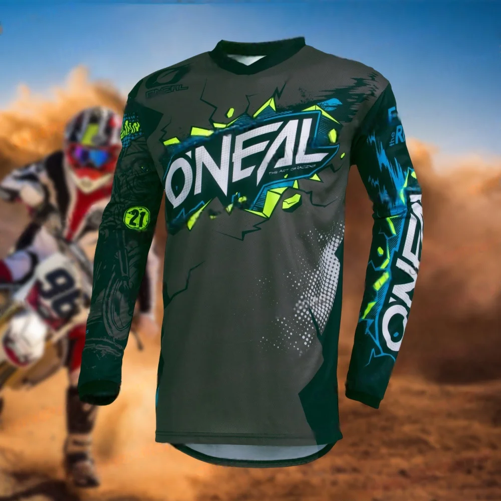 Mountain Off-Road Motorcycle Riding Suit ONEAL Long Sleeved Sunscreen Top Breathable Quick Drying V-Neck Versatile T-Shirt
Mountain Off-Road Motorcycle Riding Suit ONEAL Long Sleeved Sunscreen Top Breathable Quick Drying V-Neck Versatile T-Shirt