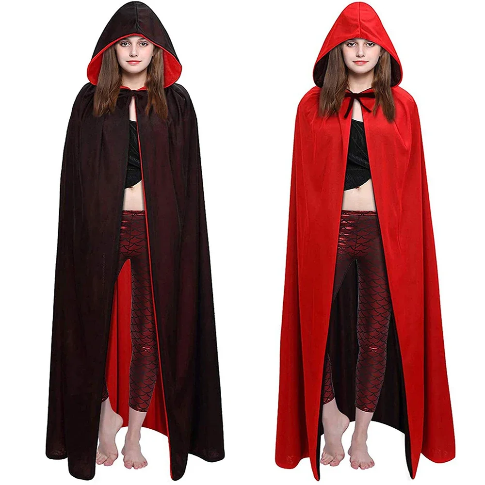 Накидка Vampire Everak pour Enfant et Adulte, Rouge, Noir, Double Face, à Capuche, ixd'Halloween, костюм для косплея, Vêtements
Накидка Vampire Everak pour Enfant et Adulte, Rouge, Noir, Double Face, à Capuche, ixd'Halloween, костюм для косплея, Vêtements