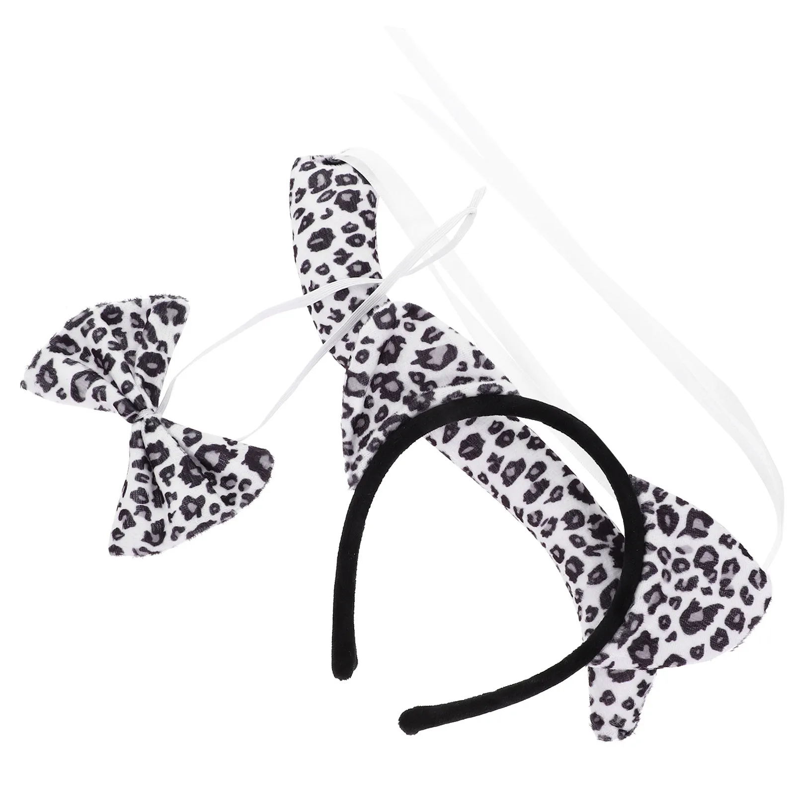 1Set Leopard Ears Headband Tail Bow Tie Decorative Animal Costume Set Cosplay Party Accessories Photo Props Leopard Costume Set
1Set Leopard Ears Headband Tail Bow Tie Decorative Animal Costume Set Cosplay Party Accessories Photo Props Leopard Costume Set