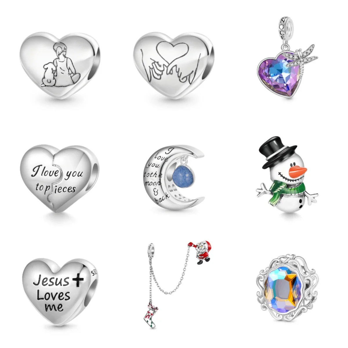 Love Series Lettering Heart-shaped Beads Accessories Bracelet Female Fashion DIY Loose Beads
Love Series Lettering Heart-shaped Beads Accessories Bracelet Female Fashion DIY Loose Beads