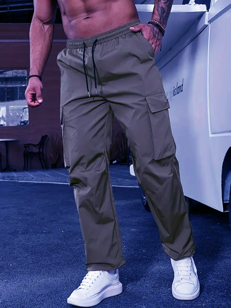 New modelsSpring and Autumn Men's Wear 2024 New Men's Casual Loose Size Straight Woven Long Pants Multi Bag Sports Work Pants
New modelsSpring and Autumn Men's Wear 2024 New Men's Casual Loose Size Straight Woven Long Pants Multi Bag Sports Work Pants