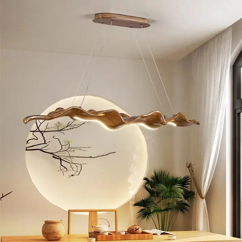 Chinese style tea room pendant light Japanese style restaurant study room homestay imitation wooden long strip pendant light
Chinese style tea room pendant light Japanese style restaurant study room homestay imitation wooden long strip pendant light