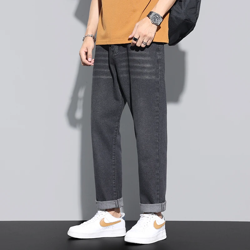 Nice Spring Summer Autumn Pop Wide Leg Jeans Men Casual Basic Classical Cotton Trousers High Quality Brand Clothing M-3XL
Nice Spring Summer Autumn Pop Wide Leg Jeans Men Casual Basic Classical Cotton Trousers High Quality Brand Clothing M-3XL