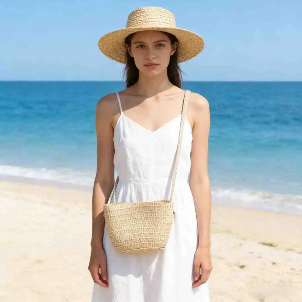 2026 Summer Beach Children'S Straw Bag Sunscreen Crossbody Bag Party Travel use
2026 Summer Beach Children'S Straw Bag Sunscreen Crossbody Bag Party Travel use