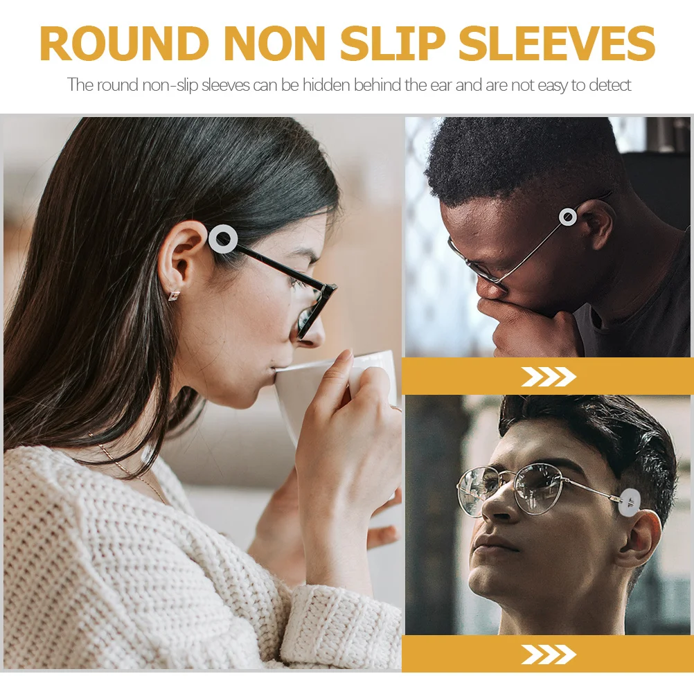 30Pairs Silicone Eyeglass Ear Grips Anti Slip Glasses Retainer End Tips Non Slip Lightweight Glasses Accessories for Work
30Pairs Silicone Eyeglass Ear Grips Anti Slip Glasses Retainer End Tips Non Slip Lightweight Glasses Accessories for Work