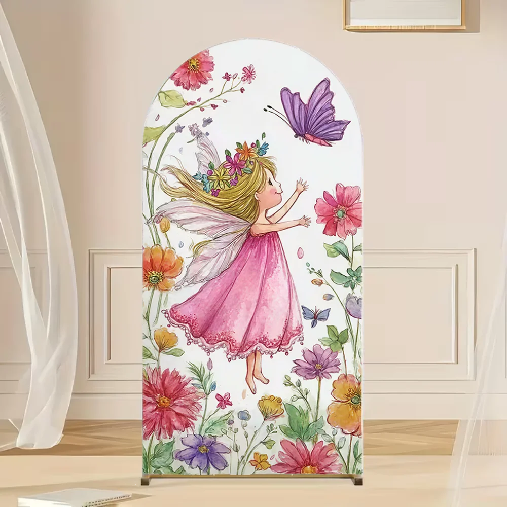 Custom 2-Sided Floral Butterfly Fairy Girl Birthday Party Baby Shower Cover Chiara Arch Background Decor Backdrop Photo
Custom 2-Sided Floral Butterfly Fairy Girl Birthday Party Baby Shower Cover Chiara Arch Background Decor Backdrop Photo