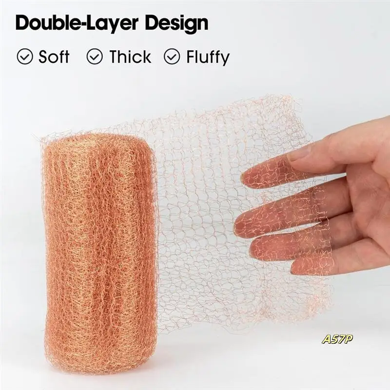 9Pcs 12.7Cmx3meter Copper Knitted Wire Mesh Rustproof Copper Mesh Roll For Rodent Copper Mesh For Garden House Ideal DIY
9Pcs 12.7Cmx3meter Copper Knitted Wire Mesh Rustproof Copper Mesh Roll For Rodent Copper Mesh For Garden House Ideal DIY