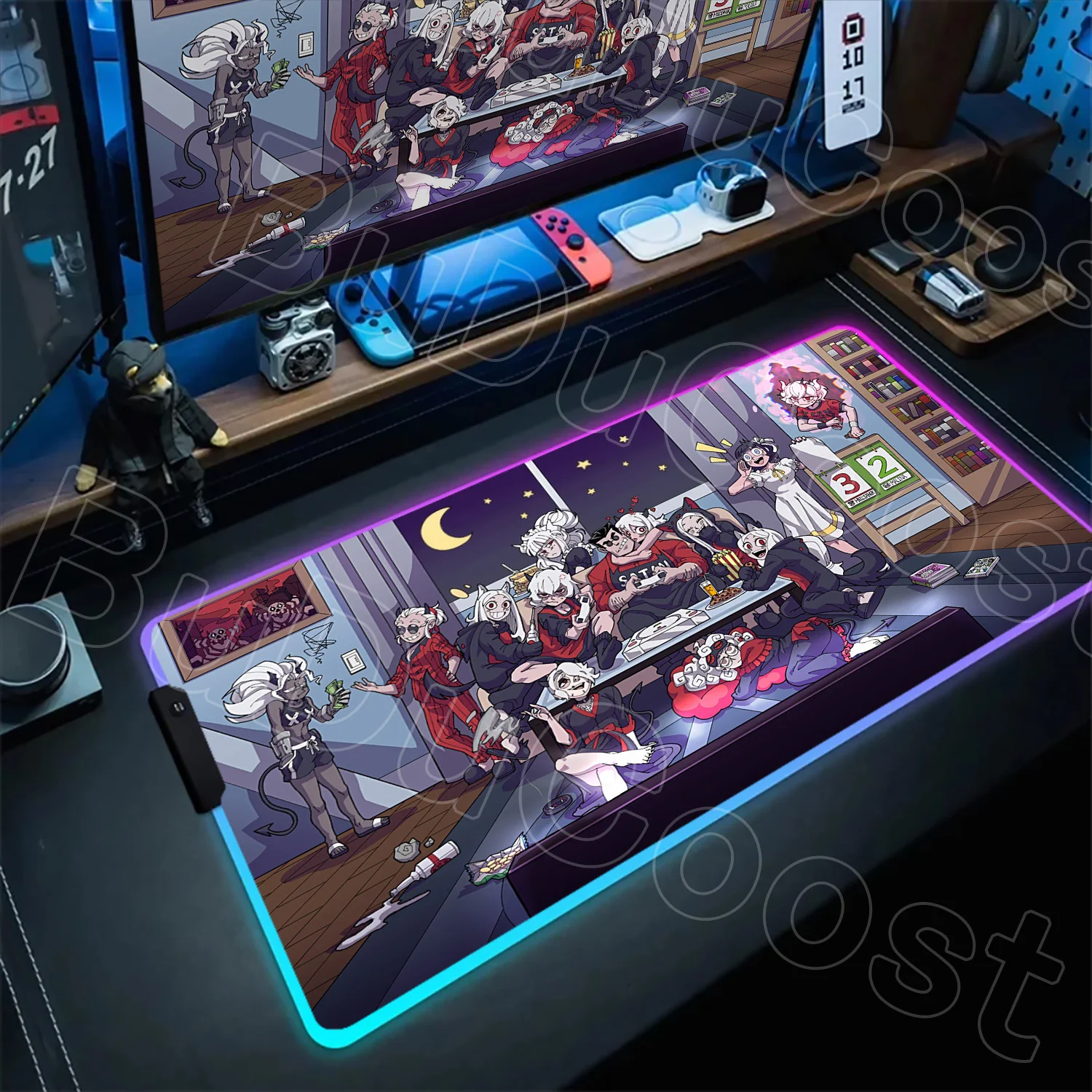 XXL Mouse Pad RGB Helltaker Gaming Mats Mousepad Gamer PC Desk Accessories Office Pc Setup Accessories Computer Table Mats Large
XXL Mouse Pad RGB Helltaker Gaming Mats Mousepad Gamer PC Desk Accessories Office Pc Setup Accessories Computer Table Mats Large