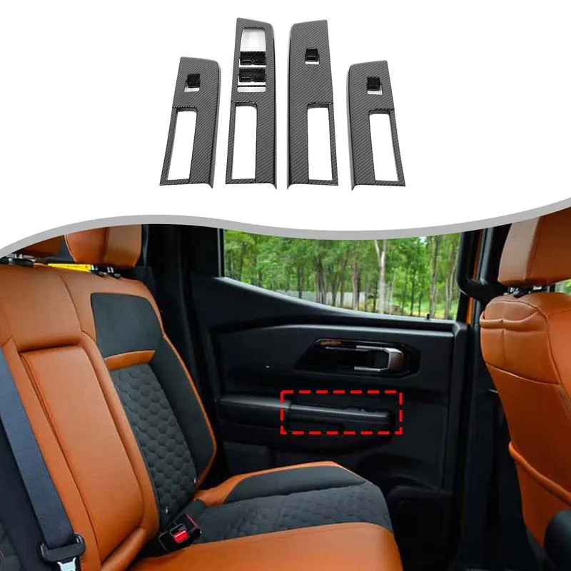 For 2024+ Mitsubishi L200 glass lifting frame ABS carbon fiber pattern car modification accessories 4-piece set (left peptide)
For 2024+ Mitsubishi L200 glass lifting frame ABS carbon fiber pattern car modification accessories 4-piece set (left peptide)