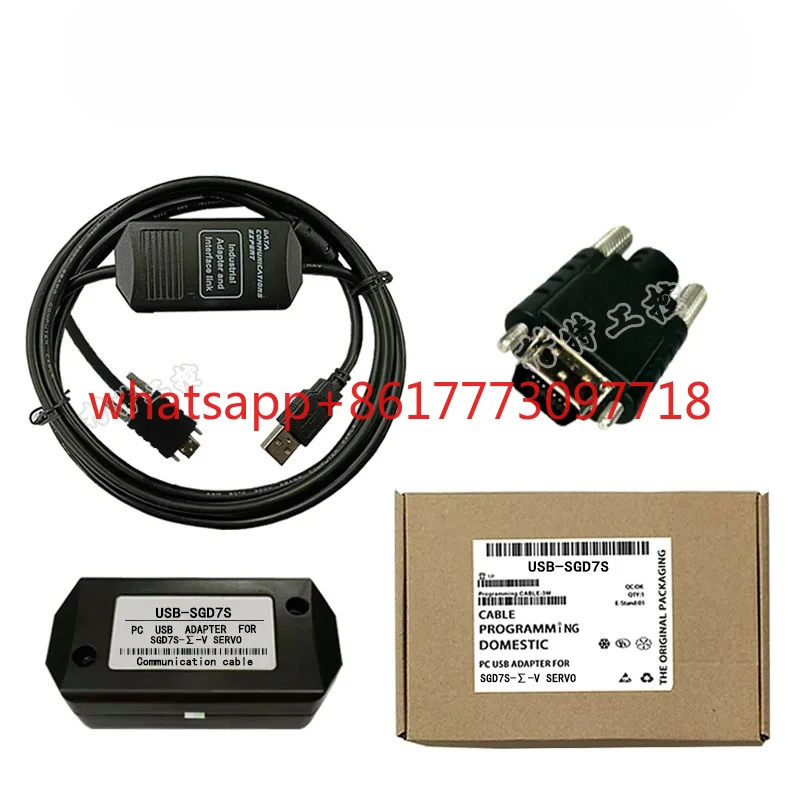 USB interface Suitable for SGD7S-Sigma-V series servo driver programming, debugging, download data cable
USB interface Suitable for SGD7S-Sigma-V series servo driver programming, debugging, download data cable