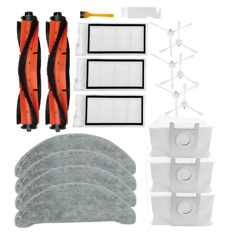 ABVI-Main Brush Side Brush Filter Mop Cloth Dust Bag Replacement For Roidmi Eve Plus Robot Vacuum Cleaner
ABVI-Main Brush Side Brush Filter Mop Cloth Dust Bag Replacement For Roidmi Eve Plus Robot Vacuum Cleaner