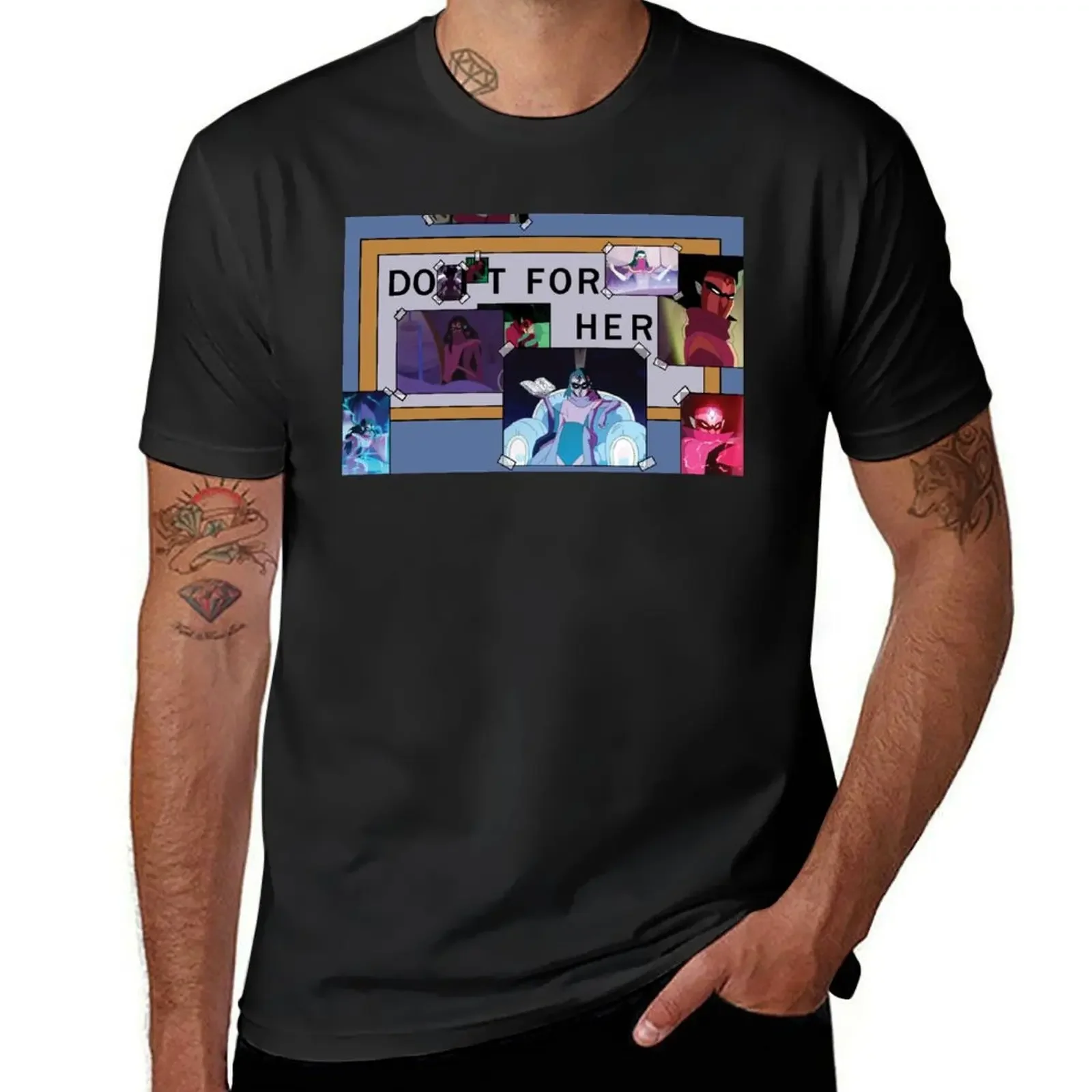 Do It For Her (Shadow Weaver) T-Shirt oversizeds Clothing Short sleeve tee anime clothes mens vintage t shirts
Do It For Her (Shadow Weaver) T-Shirt oversizeds Clothing Short sleeve tee anime clothes mens vintage t shirts