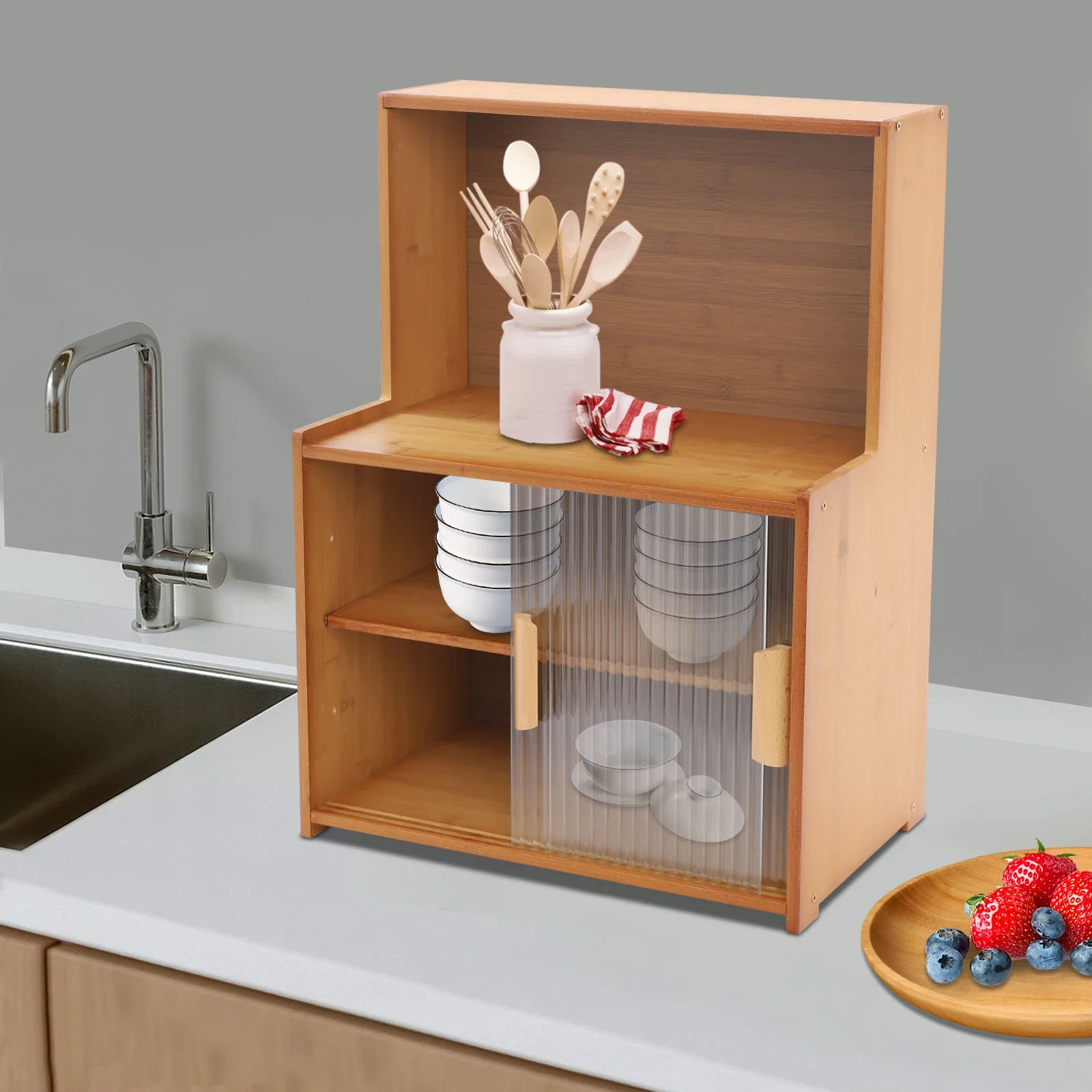 Storage Cabinet, Kitchen Storage Cabinet, Kitchen Cabinet with Sliding Doors 
Storage Cabinet, Kitchen Storage Cabinet, Kitchen Cabinet with Sliding Doors