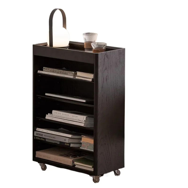 Removable bookcase, antique red oak floor-to-ceiling storage, storage living room, light luxury solid wood storage display
Removable bookcase, antique red oak floor-to-ceiling storage, storage living room, light luxury solid wood storage display