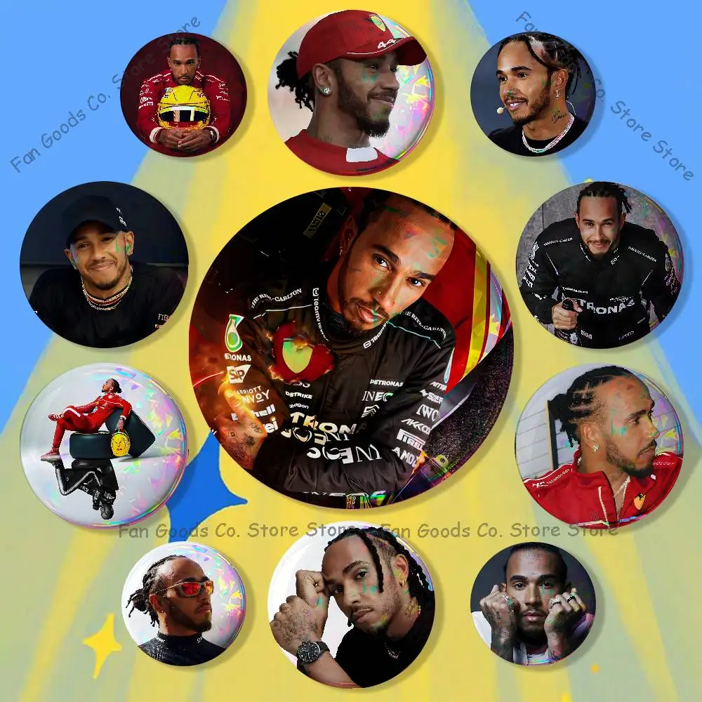 Racing Driver H-Hamilton Brooches for Backpack Accessories 25mm,32mm,48mm,58mm,75mm Round Enamel Pins Cartoon Badge
Racing Driver H-Hamilton Brooches for Backpack Accessories 25mm,32mm,48mm,58mm,75mm Round Enamel Pins Cartoon Badge
