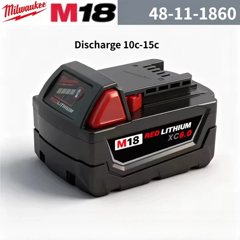 18V Milwaukee M18 battery with vacuum packaging M18B6 6.0Ah,rechargeable battery compatible with Milwaukee tool 18V Battery
18V Milwaukee M18 battery with vacuum packaging M18B6 6.0Ah,rechargeable battery compatible with Milwaukee tool 18V Battery