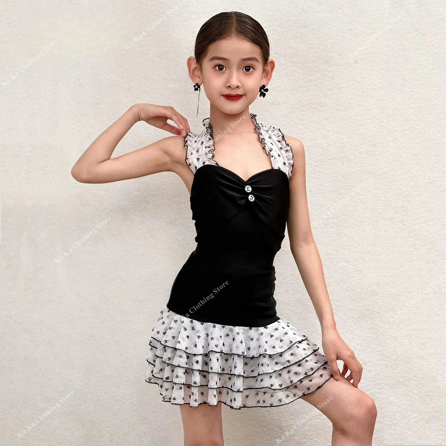 Competition Tango Ballroom Dress Standard Children Salsa Latin Dance Costume Girls Rumba Samba Latin Practice Dance Dress Kids
Competition Tango Ballroom Dress Standard Children Salsa Latin Dance Costume Girls Rumba Samba Latin Practice Dance Dress Kids