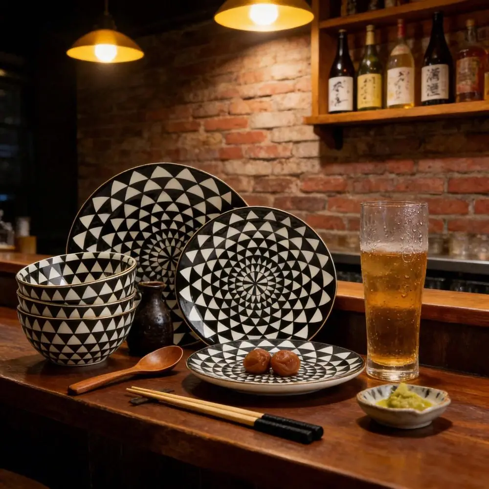 Ceramic Dinnerware Set Black And White
Ceramic Dinnerware Set Black And White