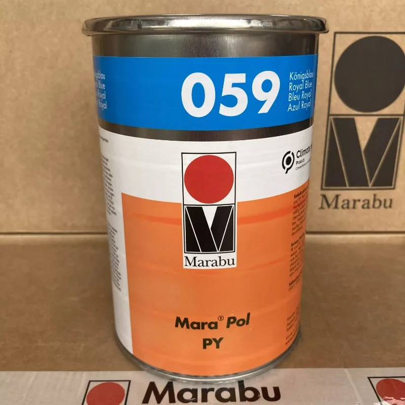 Marabu, оригинальные немецкие чернила Malebold, импортные чернила PY059, синие высококачественные шелковые подушечки для трафаретной печати InkV
Marabu, оригинальные немецкие чернила Malebold, импортные чернила PY059, синие высококачественные шелковые подушечки для трафаретной печати InkV