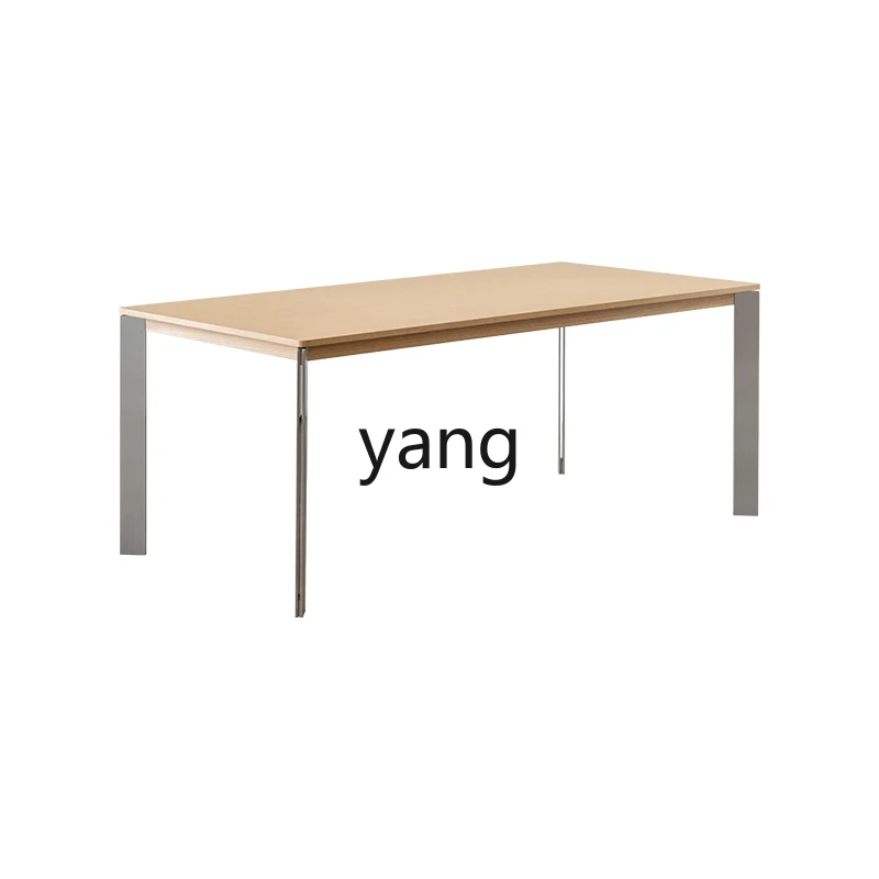 LMMSolid Wood Dining Table Home Dining Room Log Minimalist Large Board White Oak Workbench
LMMSolid Wood Dining Table Home Dining Room Log Minimalist Large Board White Oak Workbench