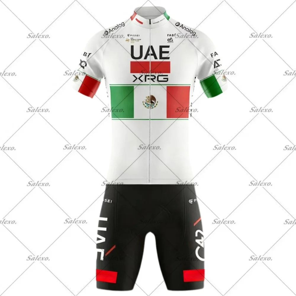 Комбинезон для триатлона 2026 UAE TEAM Pogacar-XRG, с коротким рукавом, цельный, летний, для велоспорта, боди, одежда, майо, Ropa Ciclismo
Комбинезон для триатлона 2026 UAE TEAM Pogacar-XRG, с коротким рукавом, цельный, летний, для велоспорта, боди, одежда, майо, Ropa Ciclismo