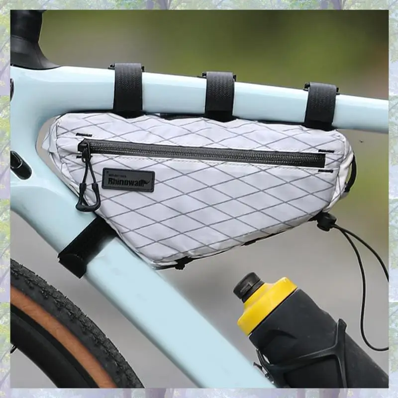 Универсальная черная сумка на раму велосипеда Rhinowalk 1,7 л для MTB и шоссейных велосипедов, водонепроницаемая треугольная велосипедная сумка с перекладиной
Универсальная черная сумка на раму велосипеда Rhinowalk 1,7 л для MTB и шоссейных велосипедов, водонепроницаемая треугольная велосипедная сумка с перекладиной