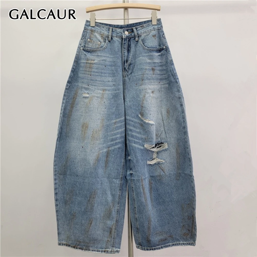GALCAUR синие полые брюки женские с высокой талией свободные винтажные уличные женские широкие брюки осенняя мода новые
GALCAUR синие полые брюки женские с высокой талией свободные винтажные уличные женские широкие брюки осенняя мода новые